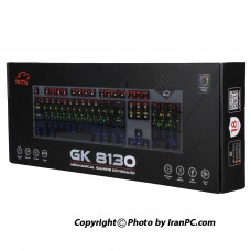 کیبورد مکانیکال مخصوص بازی تسکو  مدل GK8130 RGB با حروف فارسی