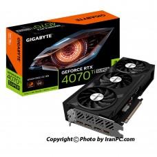 کارت گرافیک گیگابایت مدل RTX 4070Ti SUPER WF OC 16GB D6 