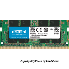 رم لپ تاپ کروشیال SODIMM 3200 ظرفیت 8گیگابایت DDR4 